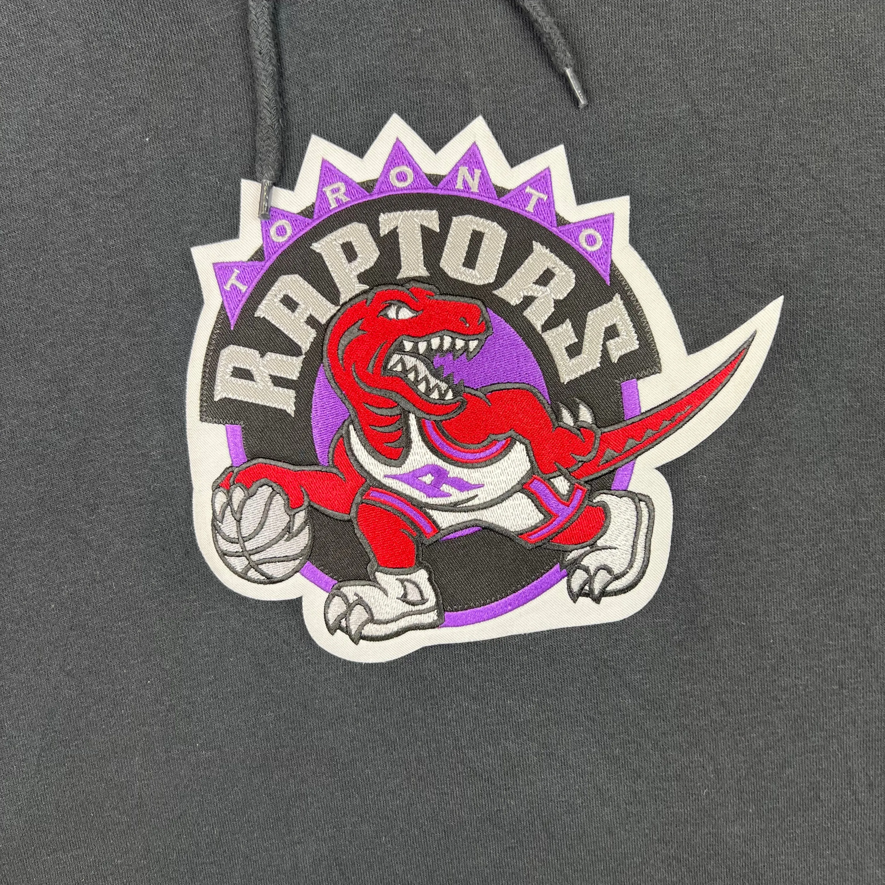 NBA Toronto Raptors Pullover Hooded Sweatshirt Black