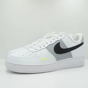 Nike Air Force 1 '07 White Volt Wolf Grey Black