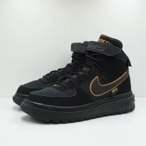 Nike Air Force 1 Boot Cordura Black Gold