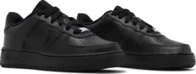 NIKE AIR FORCE 1 LE TRIPLE BLACK  GS DH2920-001