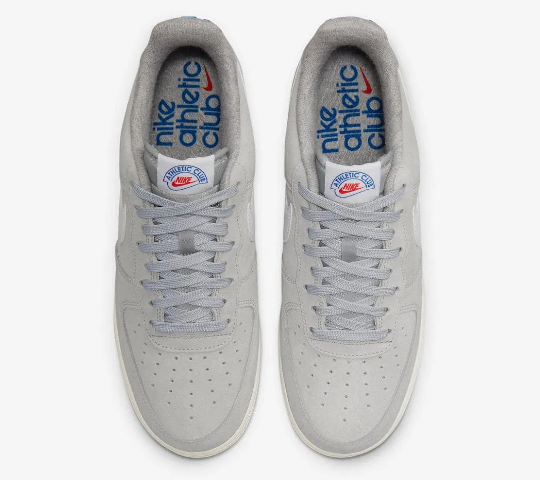 Nike Air Force 1 Low Light Smoke Grey White Sail Hyper Royal