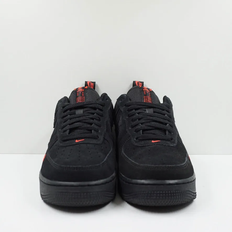 Nike Air Force 1 Low Multi-Swoosh Black Crimson