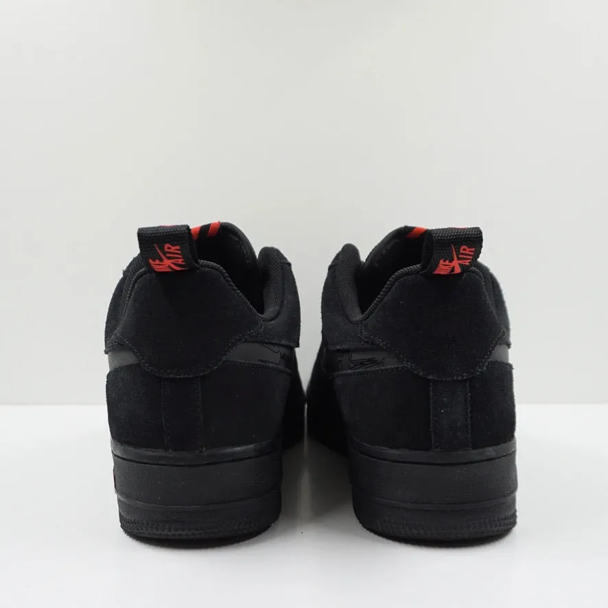 Nike Air Force 1 Low Multi-Swoosh Black Crimson