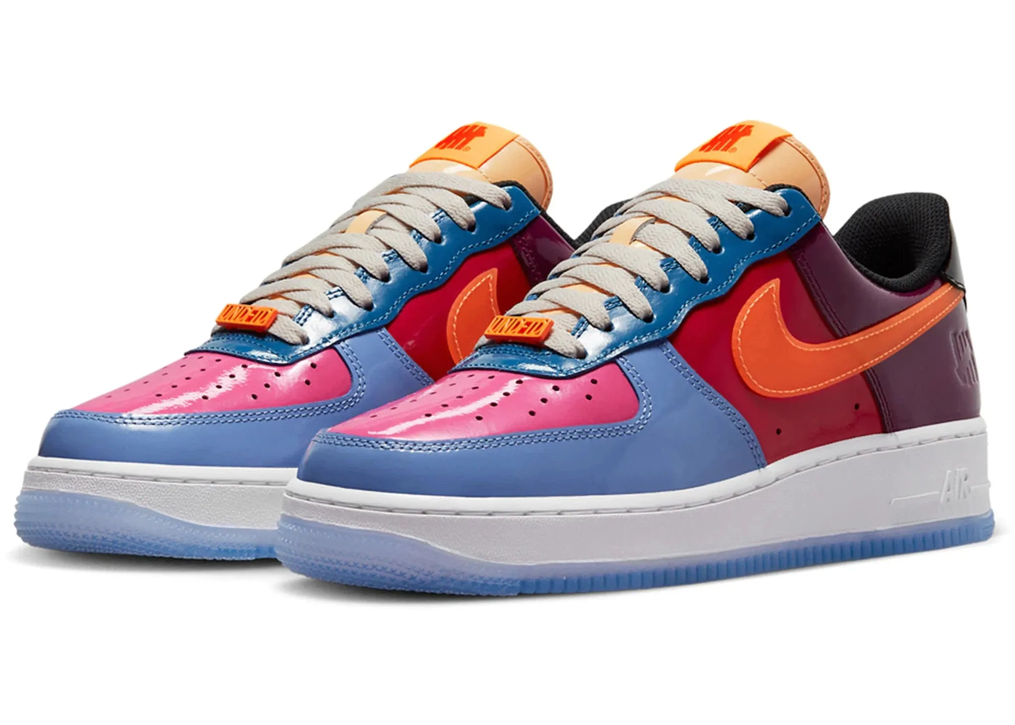 Nike Air Force 1 Low SP Undefeated Multi-Patent Total Orange