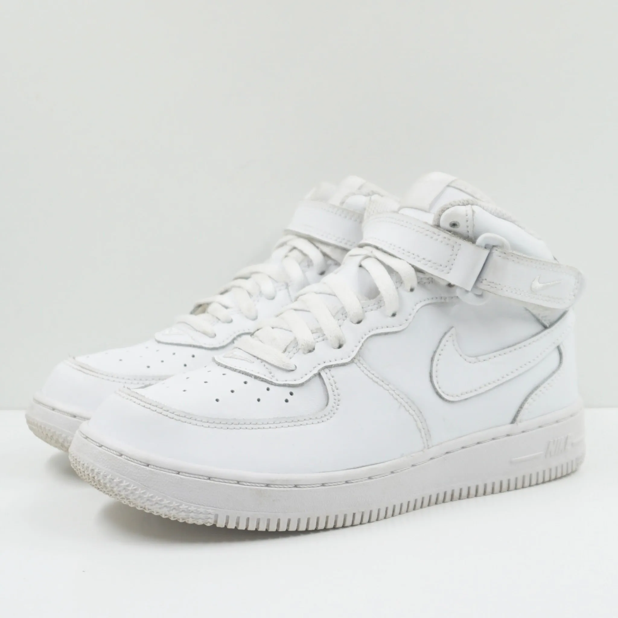 Nike Air Force 1 Mid White (PS)