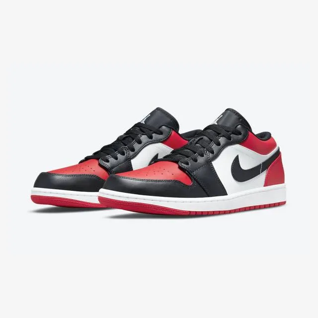 Nike Air Jordan 1 Low (Bred Toe/ Gym Red/ Black/ White/ ...