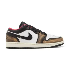 Nike Air Jordan 1 Low SE (Wear-Away Tan Yellow/ Black/ W...