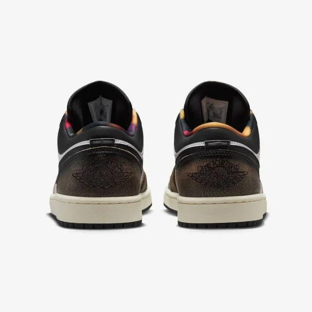 Nike Air Jordan 1 Low SE (Wear-Away Tan Yellow/ Black/ W...