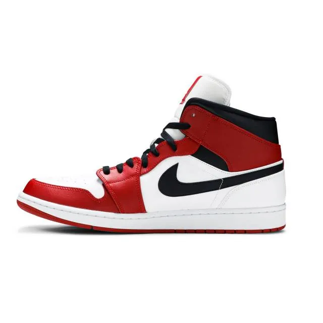 Nike Air Jordan 1 Mid (Chicago/ White/ Gym Red/ Black) M...