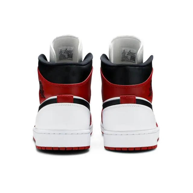 Nike Air Jordan 1 Mid (Chicago/ White/ Gym Red/ Black) M...