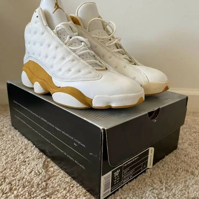 Nike Air Jordan Retro 13 Wheat 2004 OG White/ Wheat 3092...