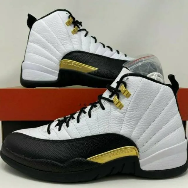 Nike Air Jordan Retro XII 12 Royalty 2021 Taxi Black Men...