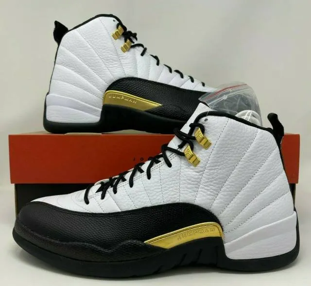 Nike Air Jordan Retro XII 12 Royalty 2021 Taxi Black Men...