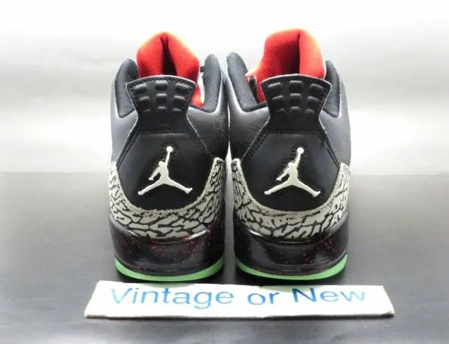 Nike Air Jordan Son of Mars Low Black University Red Gre...