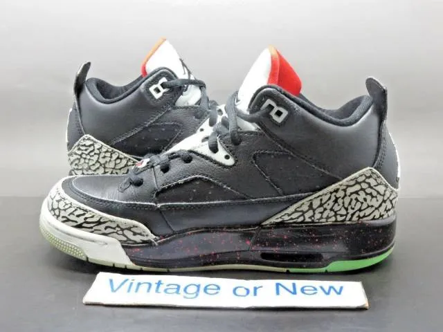 Nike Air Jordan Son of Mars Low Black University Red Gre...