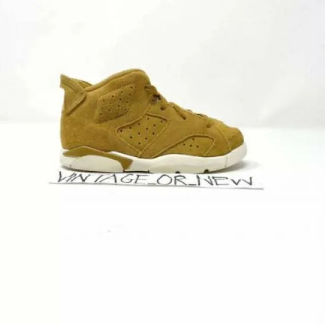 Nike Air Jordan VI 6 Golden Harvest Wheat 2017 Retro 384...