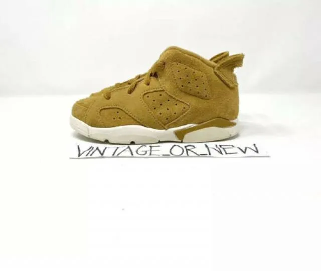 Nike Air Jordan VI 6 Golden Harvest Wheat 2017 Retro 384...