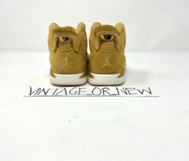 Nike Air Jordan VI 6 Golden Harvest Wheat 2017 Retro 384...