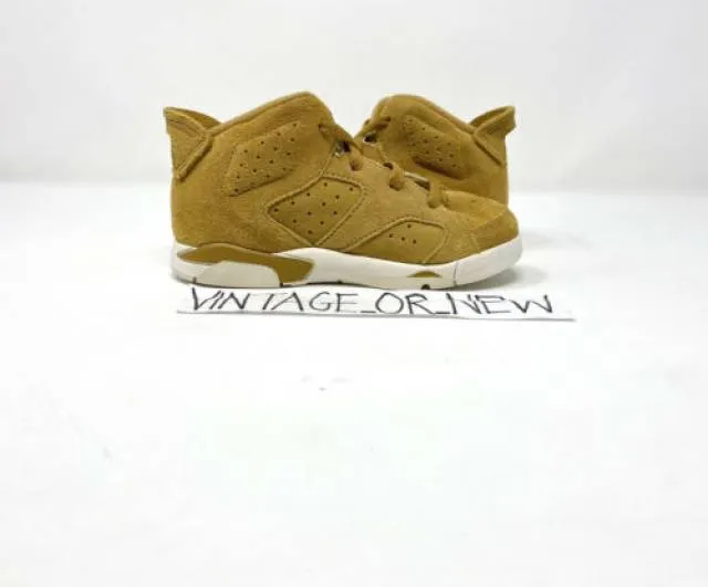 Nike Air Jordan VI 6 Golden Harvest Wheat 2017 Retro 384...