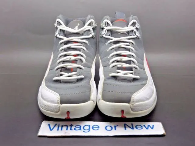 Nike Air Jordan XII 12 Cool Grey Retro GS 2012 sz 4Y