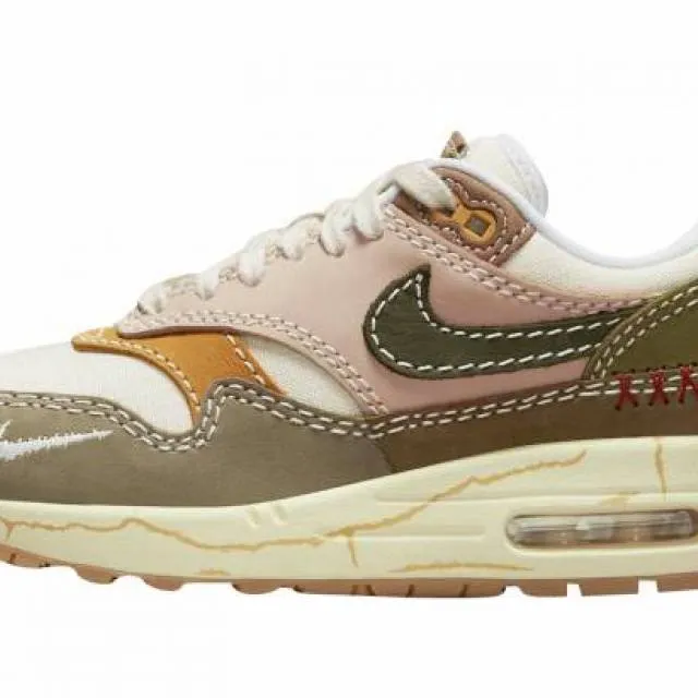 Nike air max 1 premium wabi-sabi tan olive sail 2022 dq8656-133