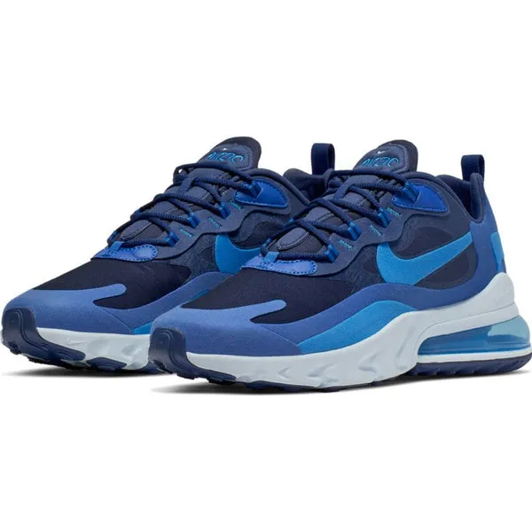 NIKE AIR MAX 270 REACT (IMPERSSIONISM ART) BLUE VOID/PHOTO BLUE-GAME ROYAL