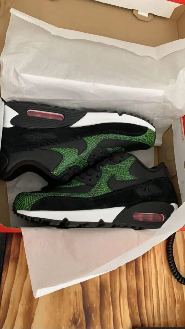 Nike air max 90 green python