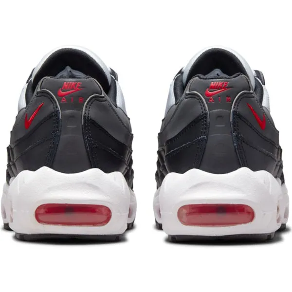 Nike Air Max 95 Recraft (GS), WHITE/UNIVERSITY RED-IRON GREY-BLACK