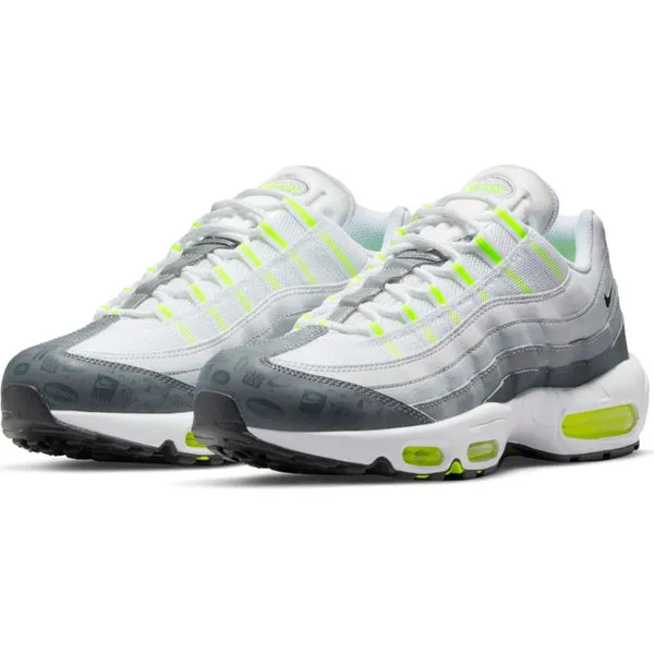 Nike Air Max 95-WHITE/BLACK-COOL GREY-WOLF GREY