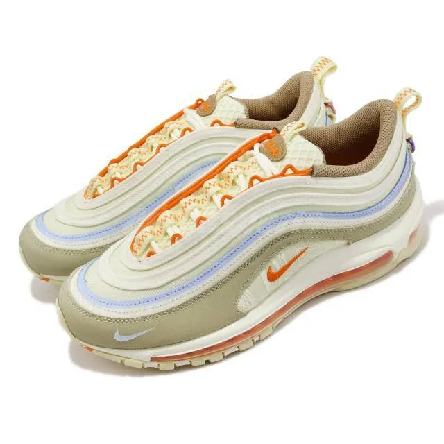 Nike air max 97 alabaster ivory olive men unisex casual lifestyle dx6037-781