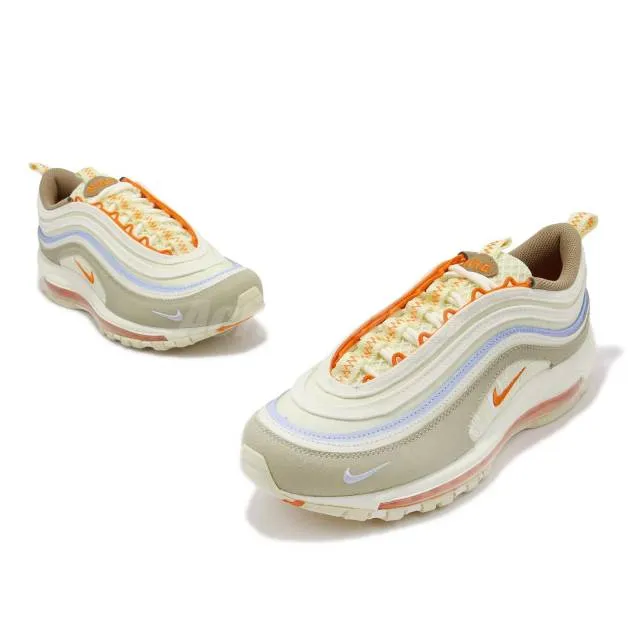 Nike air max 97 alabaster ivory olive men unisex casual lifestyle dx6037-781