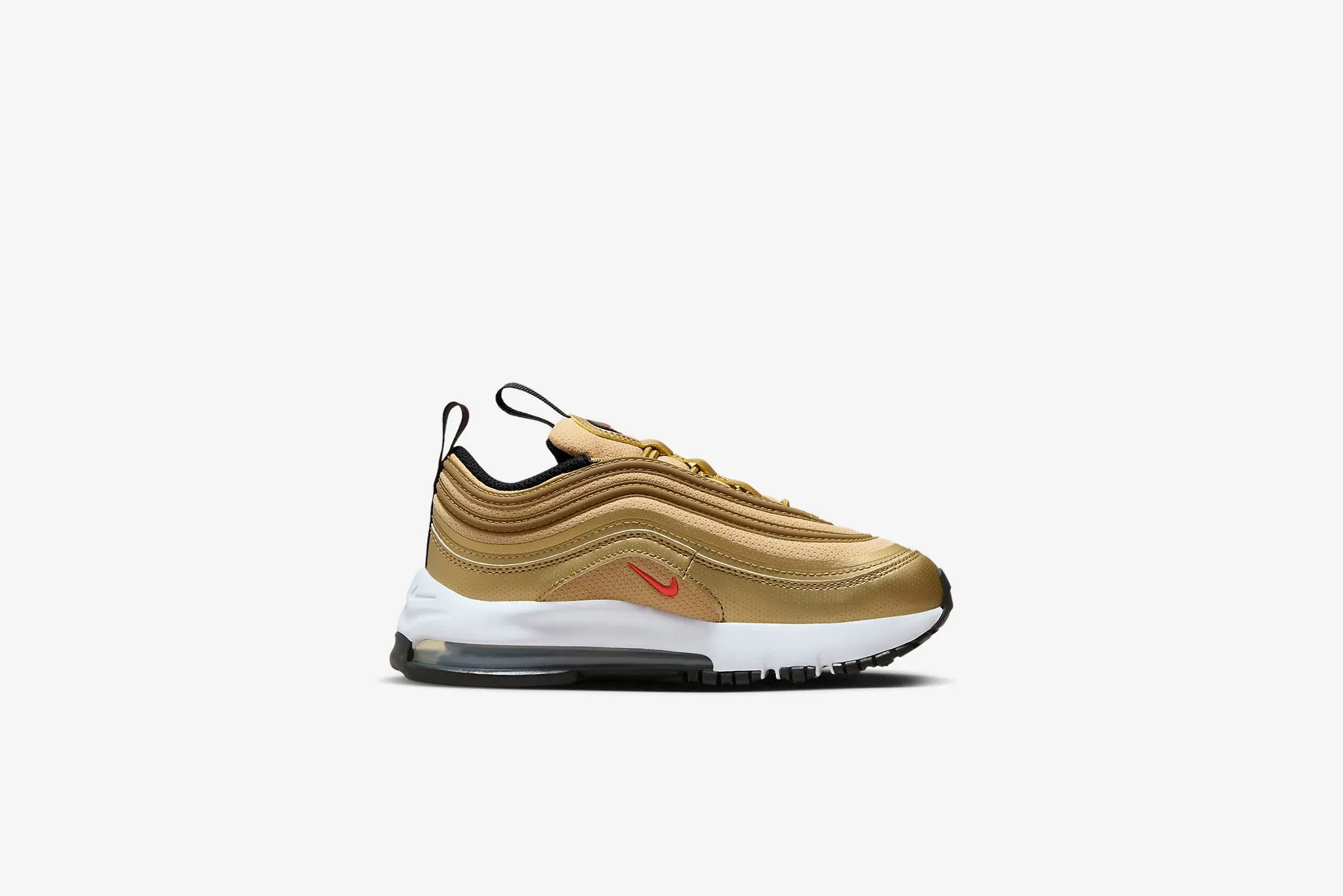 Nike Air Max 97 QS PS - Metallic Gold / University Red