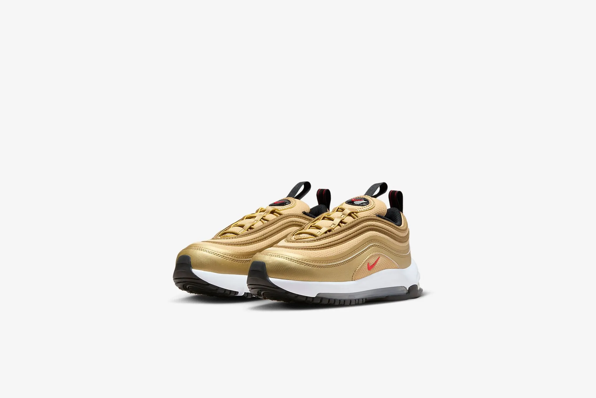 Nike Air Max 97 QS PS - Metallic Gold / University Red