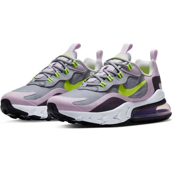 NIKE AIR MAX REACT PARTICLE GREY/LEMON VENOM-ICED LILAC