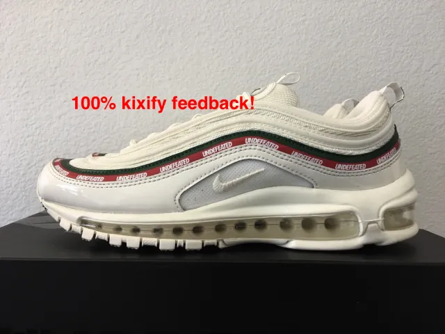 Nike air max undefeated white