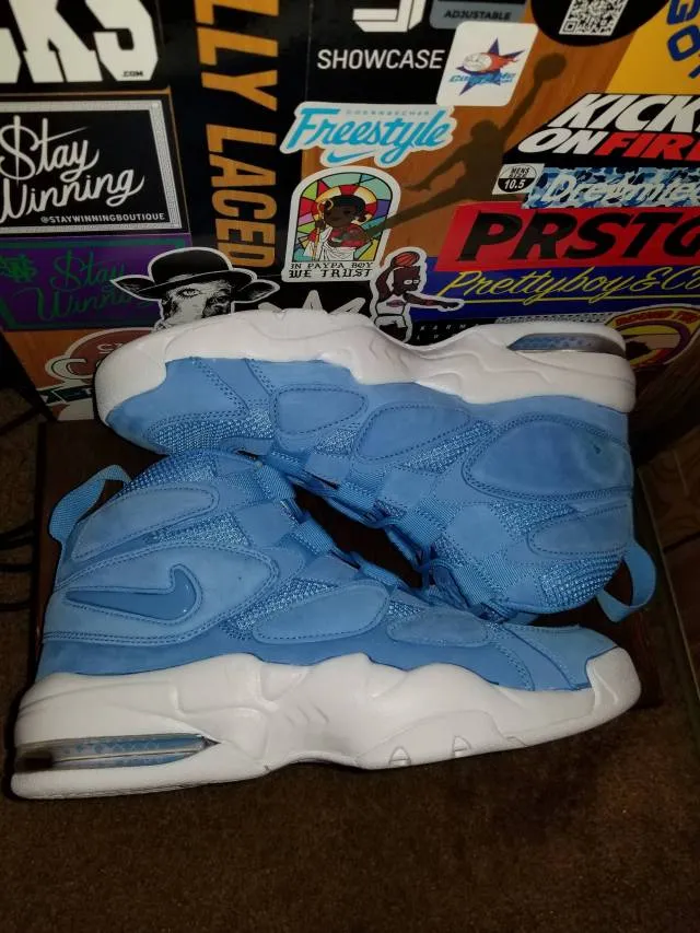 Nike air max uptempo '94 all star qs university blue size 10