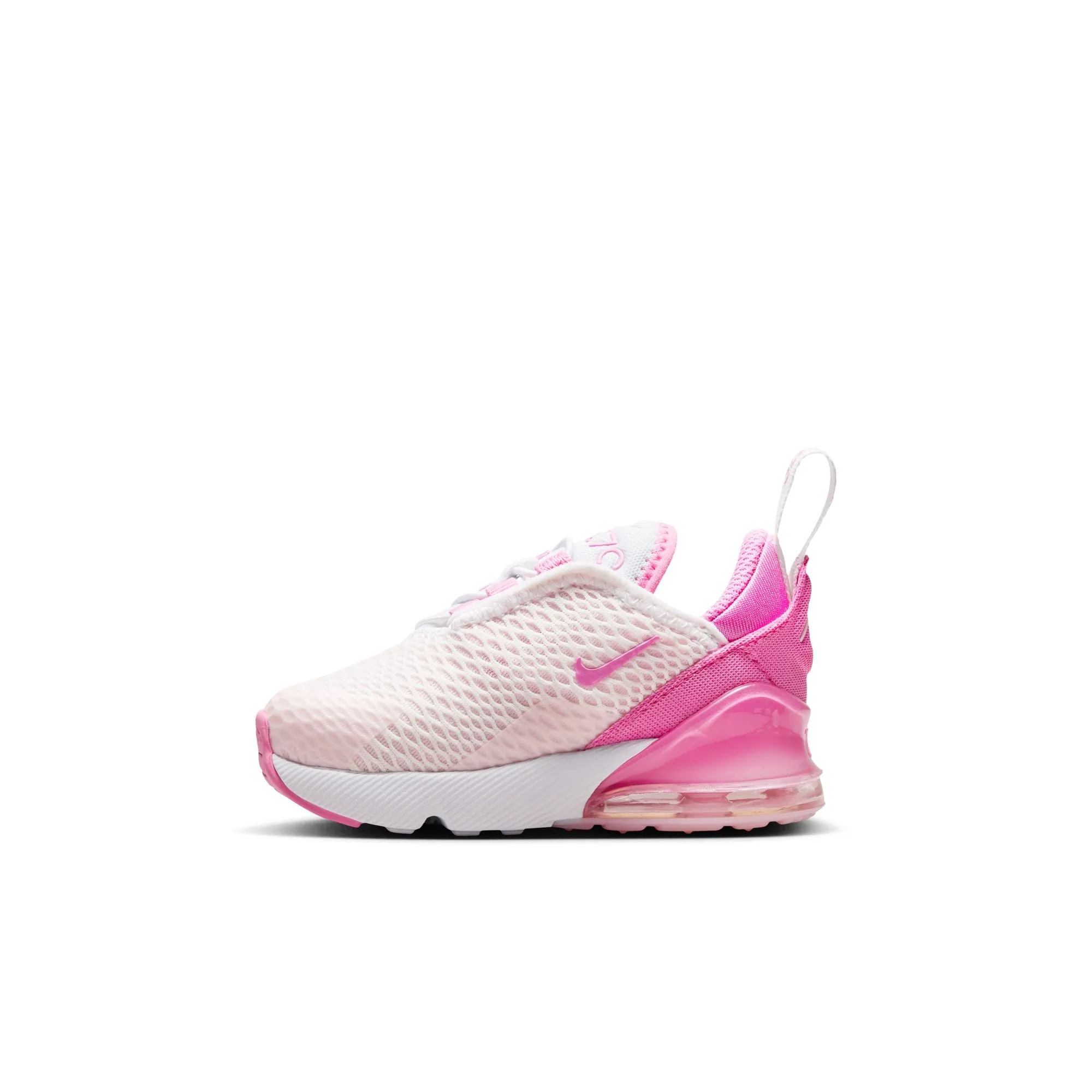 Nike - Boy - TD Air Max 270 S - White/Pink