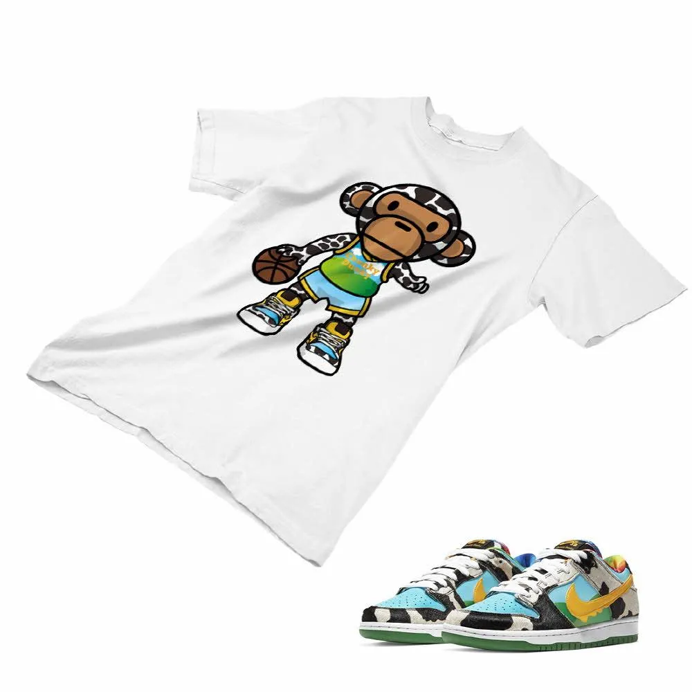 Nike Dunk Ben Jerry’s Matching Custom Designed T shirt ND 1-2-7