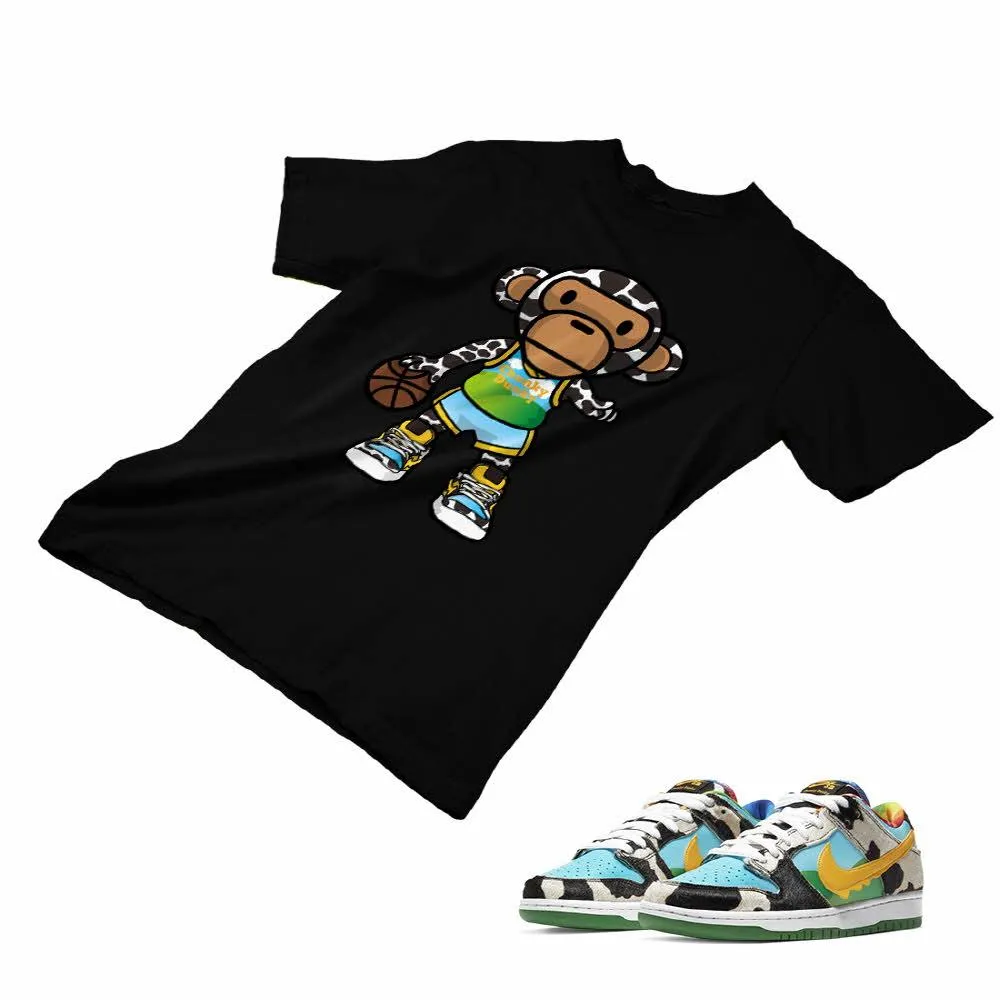 Nike Dunk Ben Jerry’s Matching Custom Designed T shirt ND 1-2-7