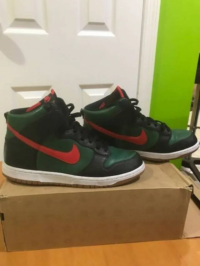 Nike dunk hi supreme spark le