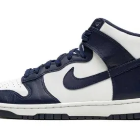 Nike dunk high championship navy