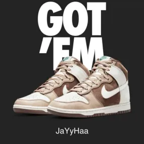 Nike dunk high (light chocolate)