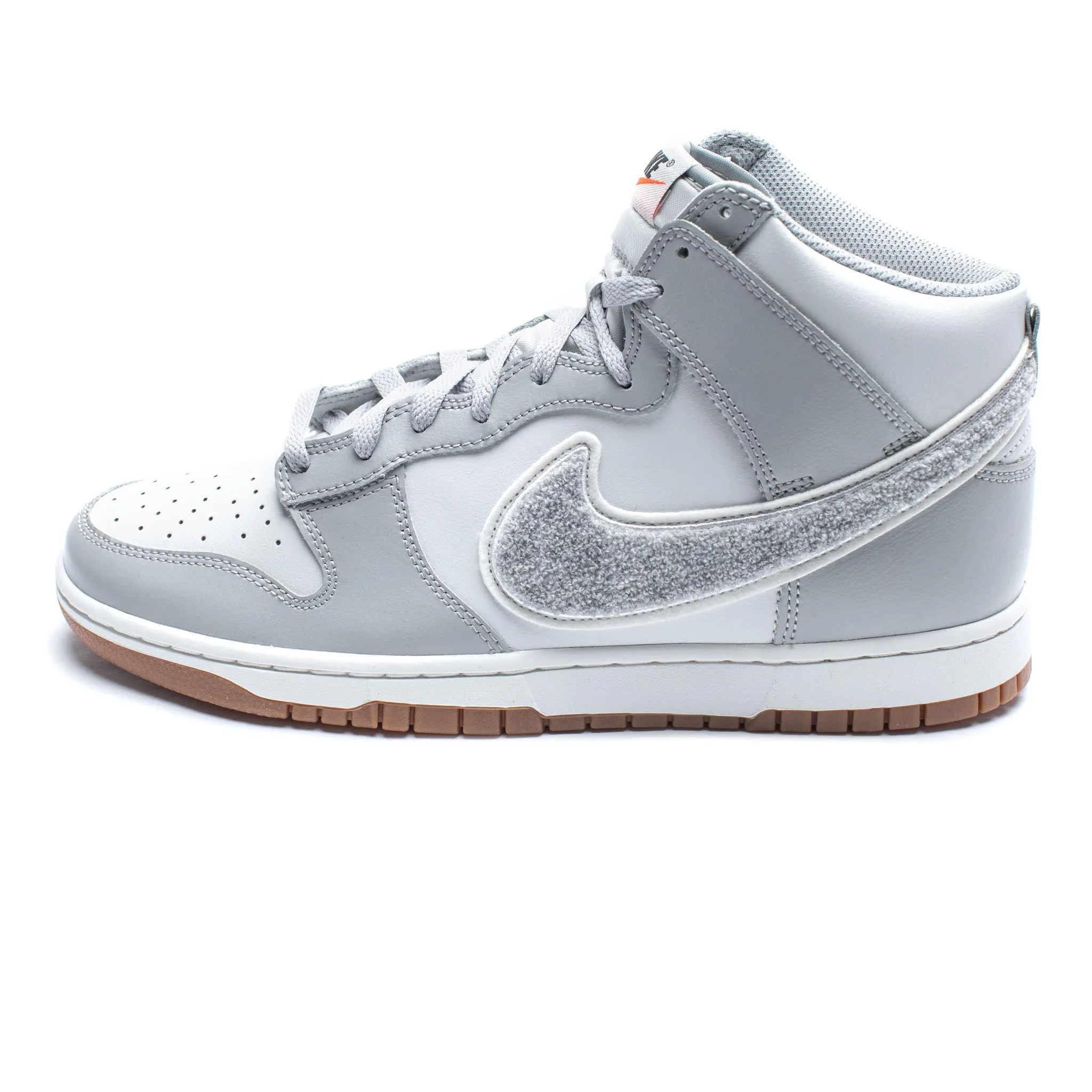 Nike Dunk High Retro 'Chenille Swoosh' Light Smoke Grey