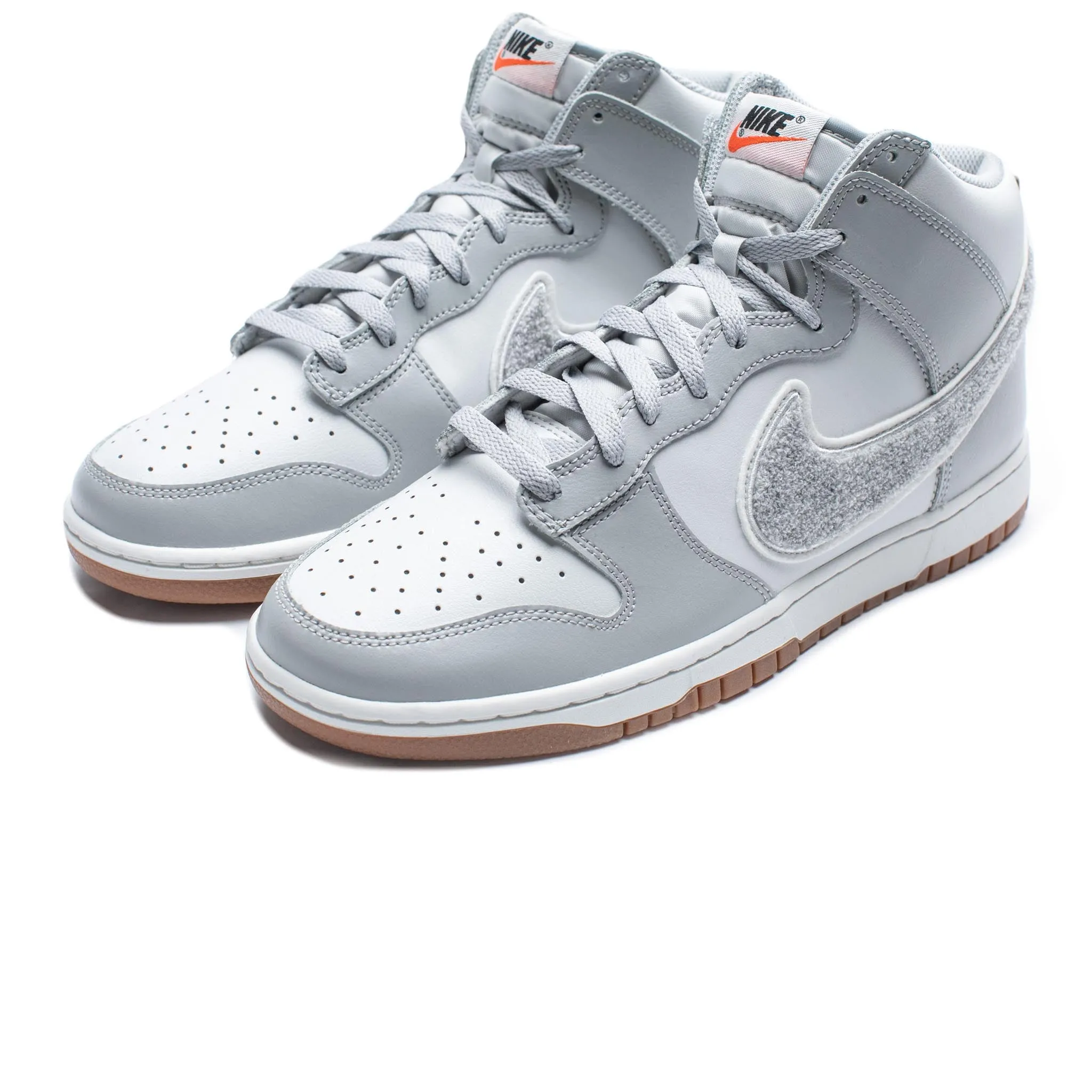 Nike Dunk High Retro 'Chenille Swoosh' Light Smoke Grey