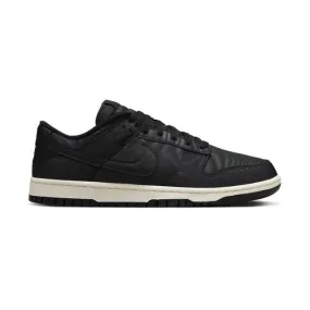 Nike Dunk Low (Black Canvas/ Black/ Black/ White) Men US 8-1