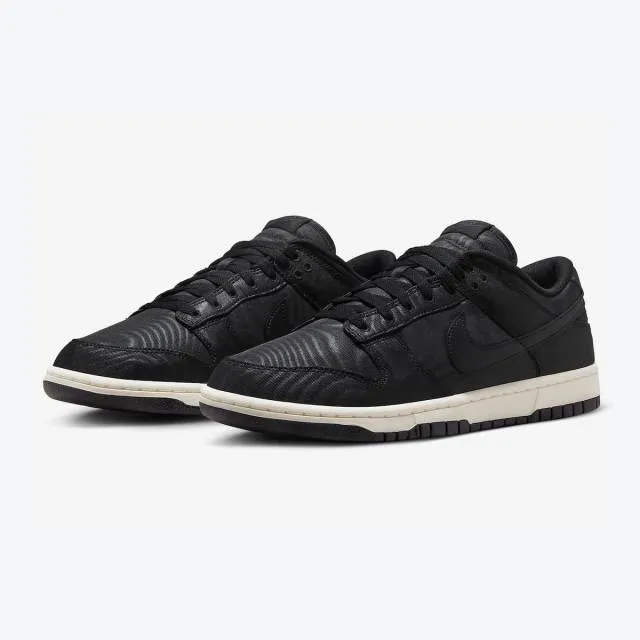 Nike Dunk Low (Black Canvas/ Black/ Black/ White) Men US 8-1