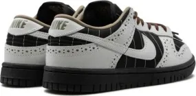 Nike Dunk Low Brogue Pinstripe sneakers Black