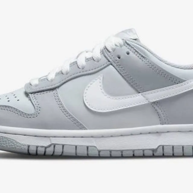 Nike dunk low dark grey (big kids gs) new 2022