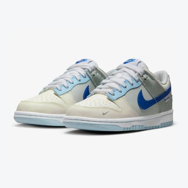 Nike Dunk Low GS (Just Stitch It/ Hyper Royal/ Cream/ Iv...