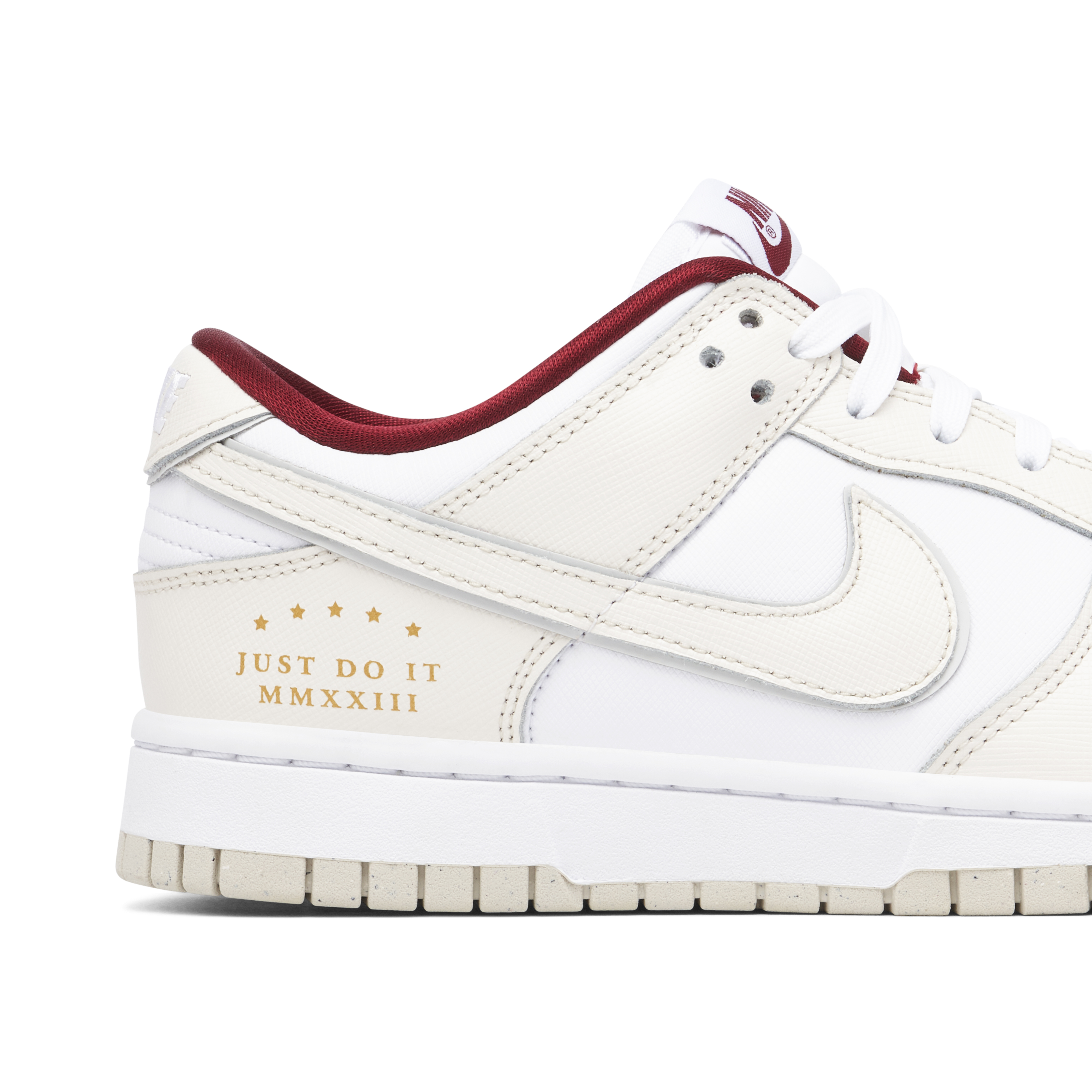 Nike Dunk Low Just Do It White Sail | DV1160-100 | Laced